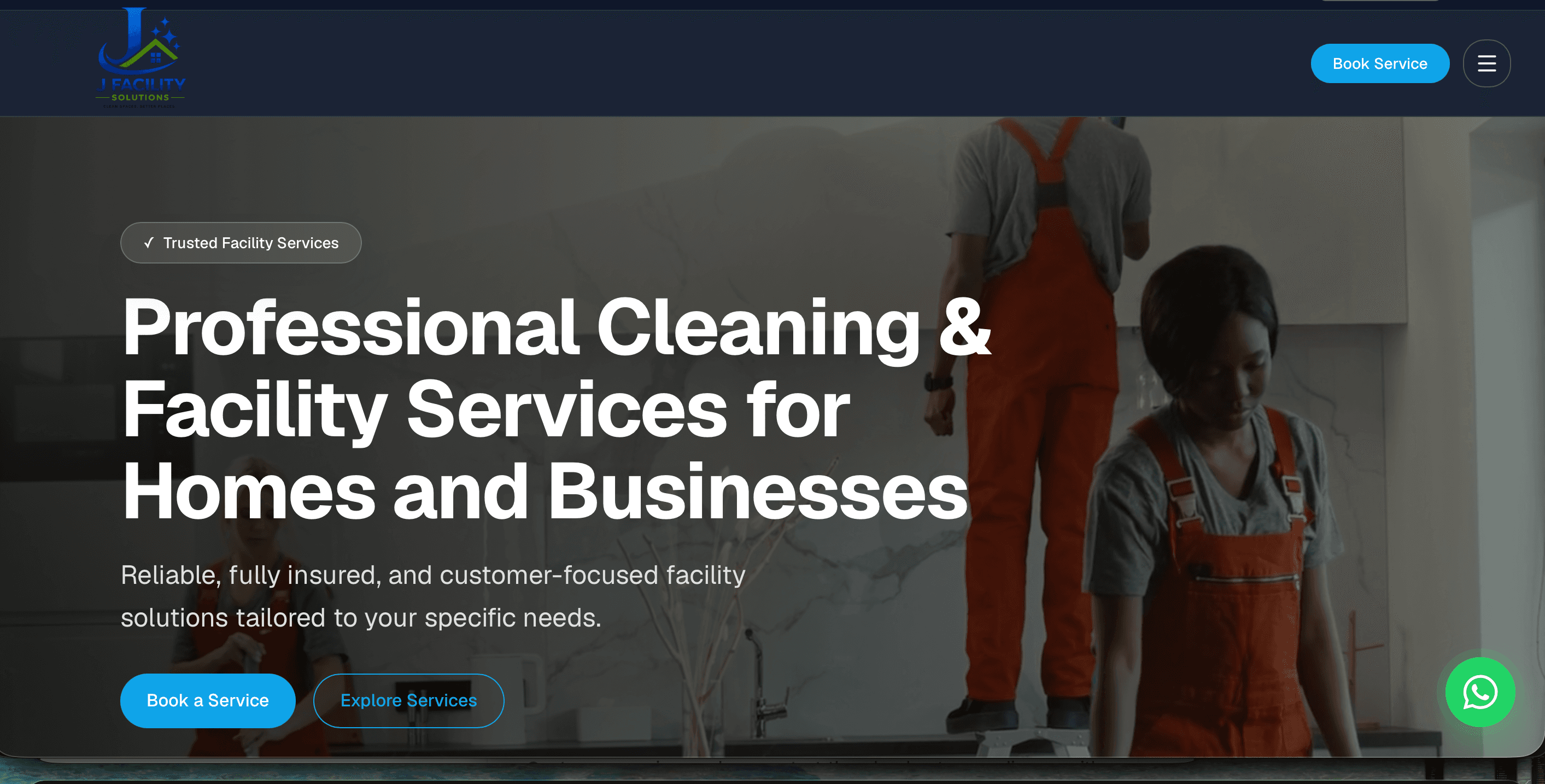 J Facility Solutions digital service platform